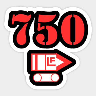 Hiss Tank 750 Sticker